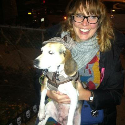 BeckyEldridge's profile picture. writing. Improv. and vintage beagle.
