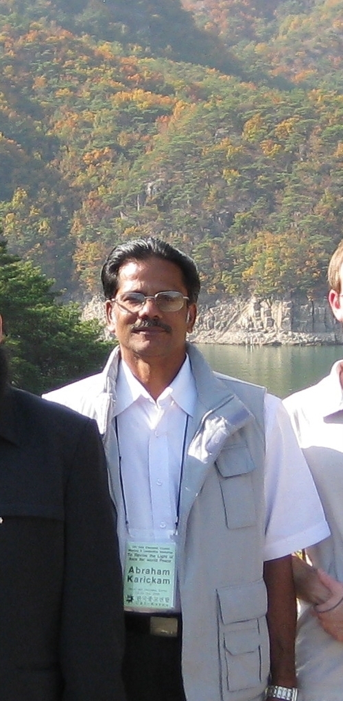 Author , Peace Builder , Interfaith Practioner ,former Principal -Marthoma College Thiruvalla, Kerala, India . Presently  Secretary General, URI Asia Region.