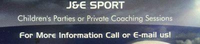 JESportCoaching's profile picture. J&E Sport offers Children's Parties or One-to-one Coaching Sessions. Fun and Enjoyment for all involved! - Visit our website for more information!