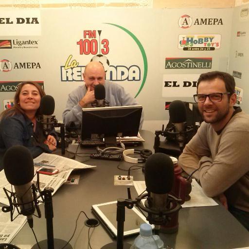 Desde las 6 am, por FM 100.3 de La Plata, La Redonda, con Gustavo Zacañino, Federico Bon Durán, Natalia Villegas y Claudio Cardoso.