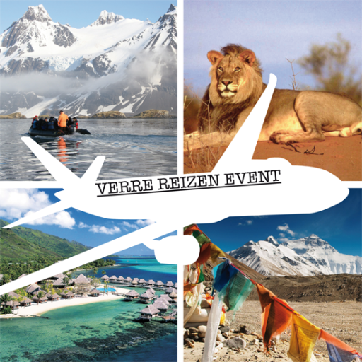 VerreReis's profile picture. Welke reis ga jij maken? Waar ligt jouw volgende bestemming? Kom komend weekend langs op het Verre Reizen Event! 28 & 29 oktober - Fokker Terminal Den Haag.