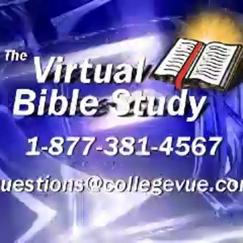 The Virtual Bible Study is a weekly online Bible study forum conducted each Thursday evening at 8pm Central time. You are invited to participate.