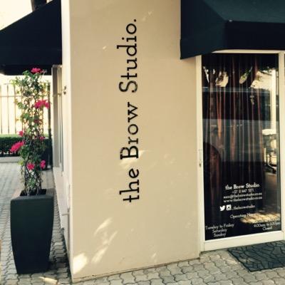 BROW SPECIALISTS - Shop 11, The High Street, Melrose Arch, Johannesburg Tel: +27 (82) 928 0088 sam@thebrowstudio.co.za