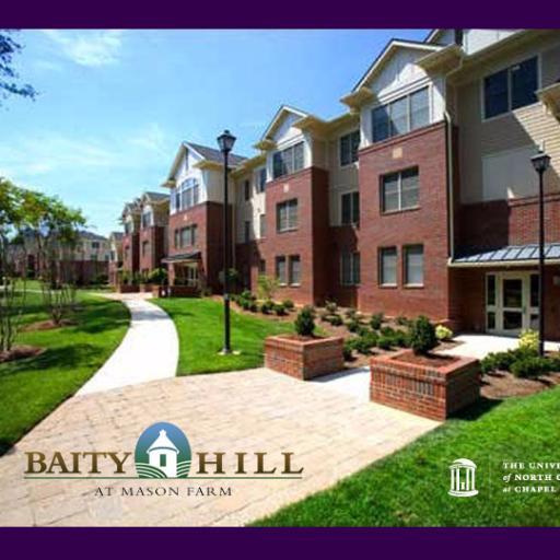 Baity Hill at Mason Farm is Carolina's apartment community for graduate students and student families.