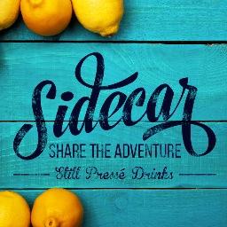 Sidecar_Drinks's profile picture. Premium still drinks brand. Share the Adventure with a Sidecar and your best friend. Who would you have in your sidecar?