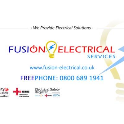 Fusionsparkies's profile picture. Fusion Electrical Services strives to meet our customers needs, whether it’s an additional socket outlet or a complete installation.