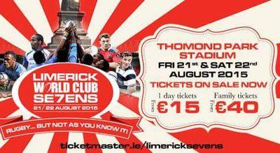 12 Teams. 1 World Class Festival. Limerick 21st & 22nd August