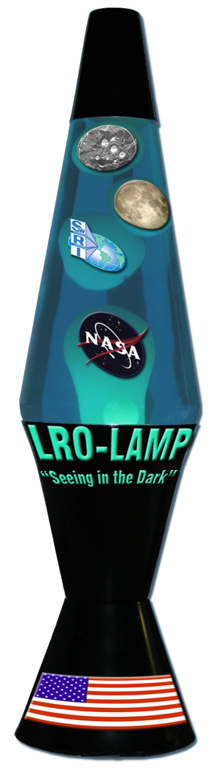 I'm the Lyman Alpha Mapping Project (LAMP) ultraviolet spectrograph instrument on NASA's Lunar Reconnaissance Orbiter (LRO) mission