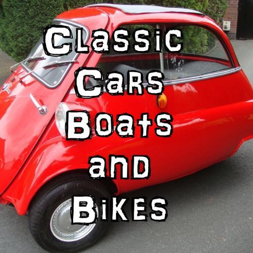 Posting a selection of Classic Car and Vehicles from ebay as well as latest classic car news to twitter #classiccar #classicboats #classicbikes