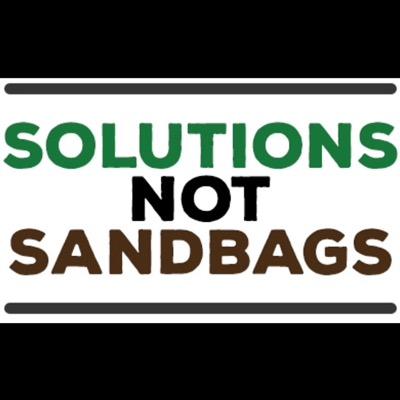 #SolutionsNotSandbags is created to raise awareness about the San Francisco sewer infrastructure failure.