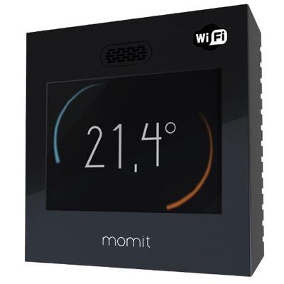 Momit de slimme thermostaat voor iedereen. Eenvoudig in gebruik, voordelig in aanschaf en mooi qua design.