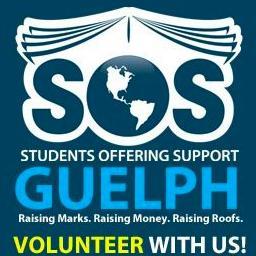 Students Offering Support is a volunteer group who RAISE MARKS and RAISE MONEY by tutoring and fundraising in order to RAISE ROOFS in developing communities.