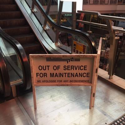 Occasionally posting about escalators broken down in @Melbourne