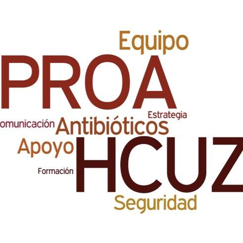 Cuenta del PROgrama de Optimización de Antibióticos (PROA) del Hospital Clínico Universitario de Zaragoza (HCUZ).