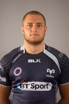Former professional rugby player for the Ospreys