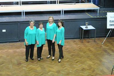 InAccordQtet's profile picture. A ladies barbershop quartet based in Hertfordshire. Rachel, Jill, Jill and Ruth.
