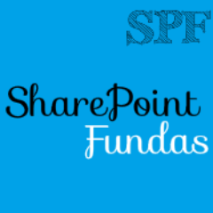 SharePointFunda's profile picture. Build SharePoint skills & solutions to the business problems.
