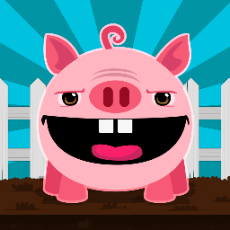 Chunky Pig IOS free App Video Game, Funny as hell! :P