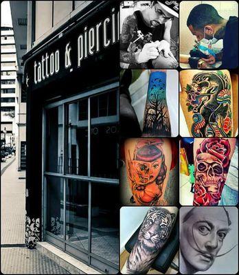 Estúdio de Tatuagem SP Arte Tattoo, Rua Barão de Itapetininga, 37 Galeria Nova Barão, subindo as escadas rolantes, loja 45 - República SP