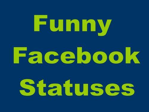 funnyfbstatuses's profile picture. A rehashing of stupid Facebook status updates people make.