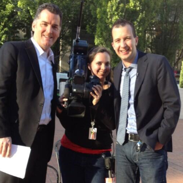 TVLisaV's profile picture. In the booth or in a satellite/ microwave truck for KGW News. No it's not like Anchorman...too much.