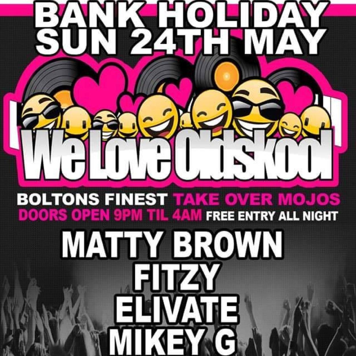 WE LOVE OLDSKOOL CLUB NIGHTS BRINGS YOU QUALITY LINE UPS, TOP NOTCH MUSIC AND UNRIVALLED ATMOSPHERE!