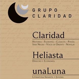 Grupo editorial de cuatro sellos: unaLuna, (literatura infantil y juvenil); Heliasta (derecho y economía); Claridad (para todo publico) y Tobogán (actividades).