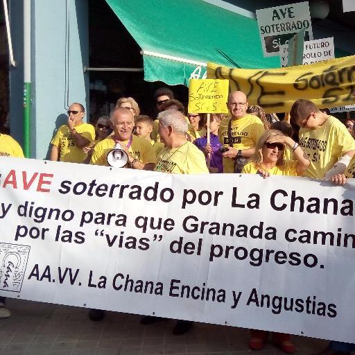Movimiento Social y Vecinal  por un AVE digno para la Ciudad de Granada. Ave Soterrado Sí o Sí #Avesoterradosiosi