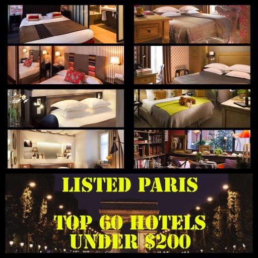 I'm a Listed Guide Book to the Top 60 Hotels Under $200 in Paris!  Published on @Amazon May 21, 2015. Order yours today!