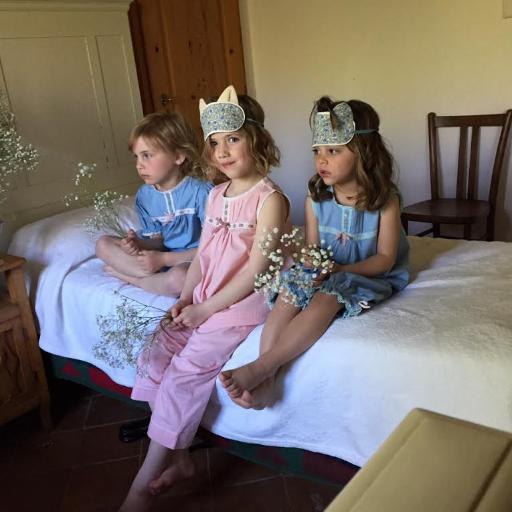 We are a children's company designing stunning nightwear, sleep masks and kimonos