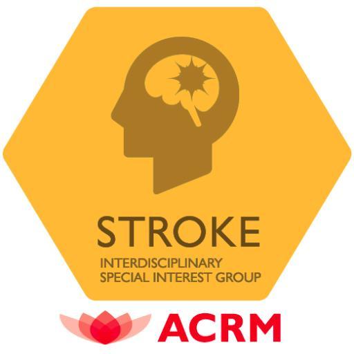 ACRM #Stroke Interest Group: Promoting recovery & independence for #strokesurvivors through interdisciplinary #neurorehabilitation research. #StrokeRehab