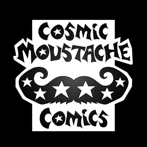 Cosmicmoustache's profile picture. Comic Book Creator, Writer, and Artist... for Cosmic Moustache Comics!  -The Comics that put Stars in your Moustache!  --Making comics and Eating Pizza!!!