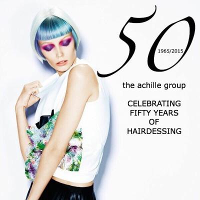 2015 marks Achille's 50th year of trading & 50 years of fabulous hair. achille group, west midlands Schwarzkopf elite salon. Banbury - Stratford - Evesham.