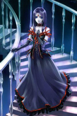 Hello. I am Raven. Now leave me alone before I burn you to ashes. {Teen Titans rp} Love: @FeistyFirey