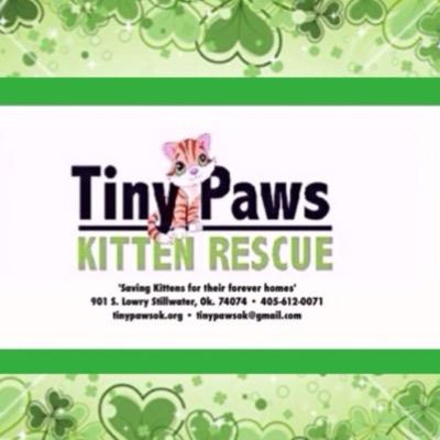 Non-profit animal welfare organization in Stillwater OK. We rescue neonatal kittens who are found with no mama, raise them, and once spade/neutered, adopt them.