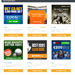 The best bookmaker bonuses and latest free offers, don't miss oportunities, stay tuned... follow us
