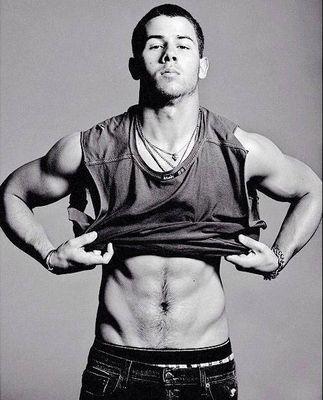 Dedicated to @nickjonas arms, abs, and bulge