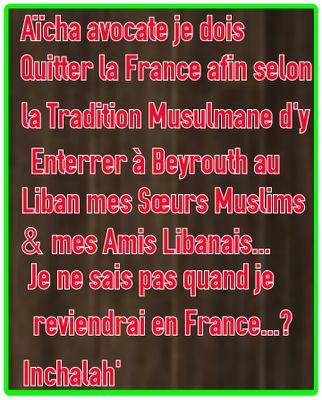 Maître Aïcha SARCE avocate Musulmane (Licence&Master&DESS) #Team Muslim Hidjab Sahiqa Lesbienne= PAS D'HOMME! AVOCATE Inter-barreaux Présidente Groupe Financier