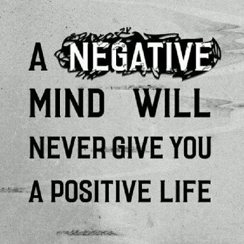 Think positive always