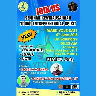 YES! Young Entrepreneurial Spirit. || YES_EventOrganizer || IPMC'13. || SMfc