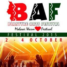 BAF is an annual international Arts & Culture Festival that takes place in Blantyre city. 2 - 4 OCT this year at Blantyre Cultural Centre (BCC).
