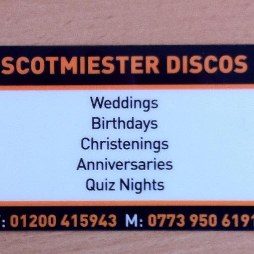 We have been DJ ING now for over ten years. We do Weddings, Birthday Parties, Christenings and Quiz nights. We offer a personalised service to all our clients.