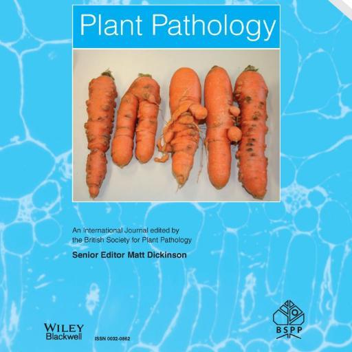 News from the journal Plant Pathology