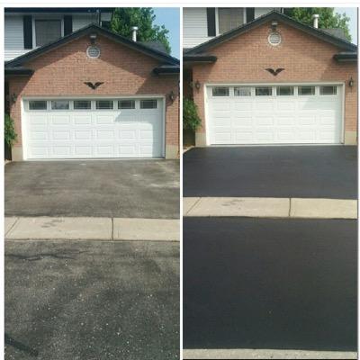 ------------QUALITY GUARENTEED-----------In association with Halls Driveway sealing we offer DRIVEWAY SEALS, IN/OUT OF TOWN starting at $0.15 per sqft!!!!!