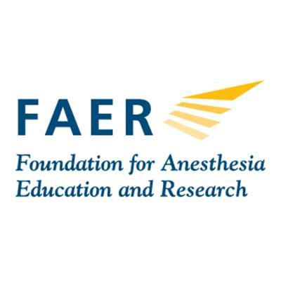 FAER is a non-profit, related organization of the ASA (@ASALifeline), that aims to advance medicine through research & education in anesthesiology.