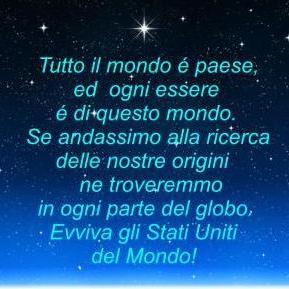 Desiderio, fine ultimo di ogni essere è camminare eternamente, con la migliore essenza, sulla via infinita della Conoscenza.