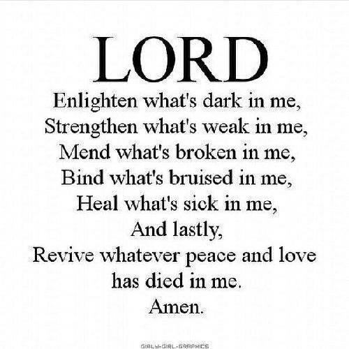 I'm not christian bcoz I'm strong & got it all under control,I'm christian bcoz I'm weak & I admit I need a Savior..☺