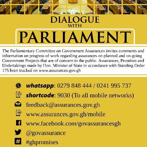 Using new digital tools to enable the parliament of Ghana interact with citizens and hold gov't to account