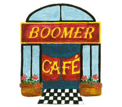 BoomerCafe -- active baby boomers with sometime to say.