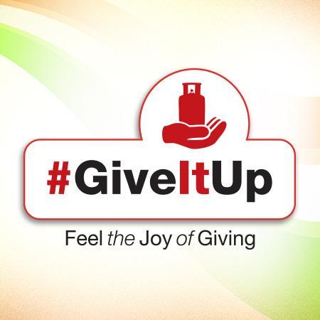 #GiveItUp is a movement urging those who can afford to buy LPG at market price to give up their subsidy which can be more productively used for nation building.